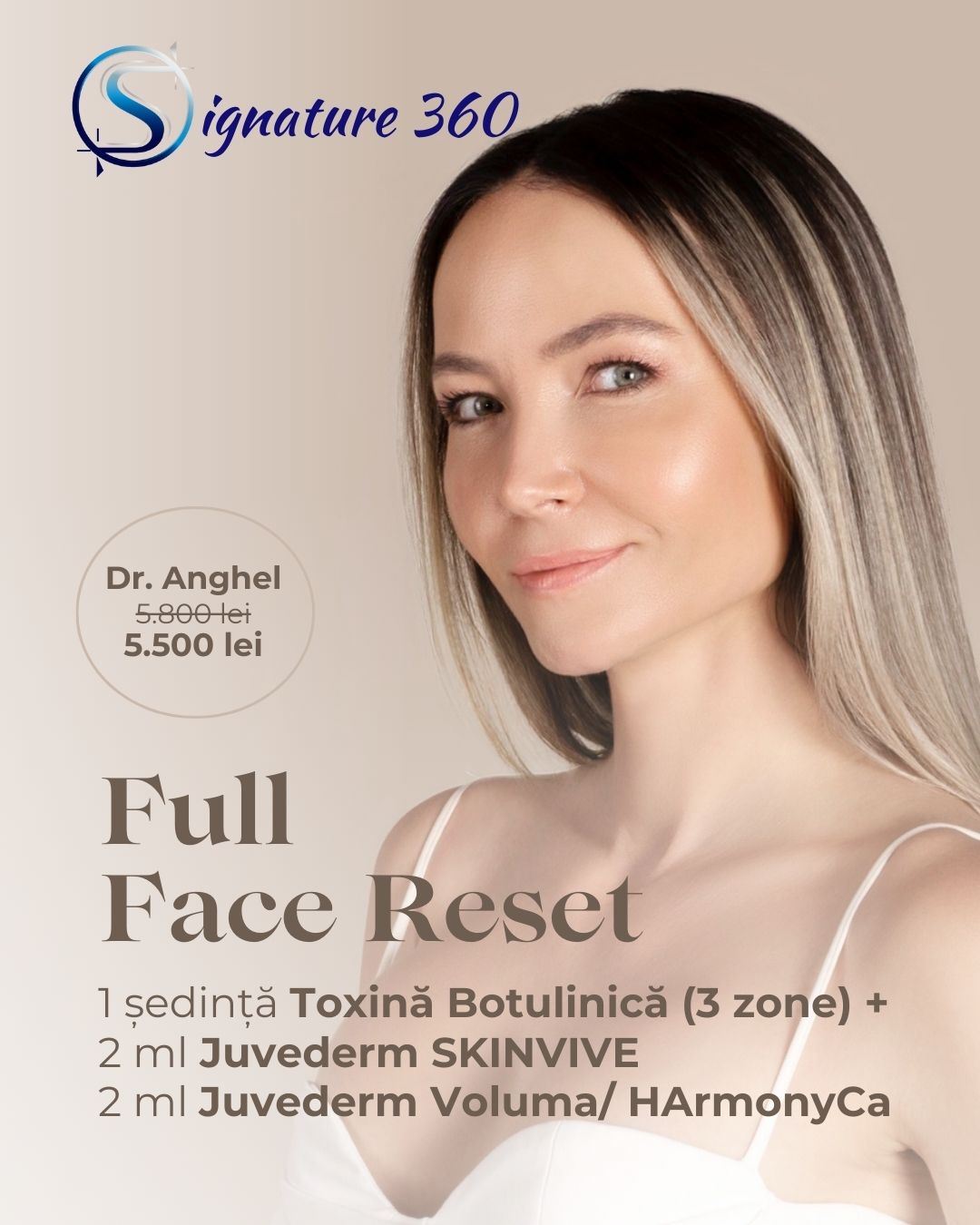 Full face reset signature 360 portret skinmed